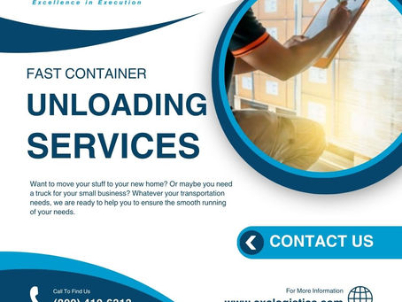 Streamlining Supply Chains: Container Unloading Services by EXE Logistics Solutions