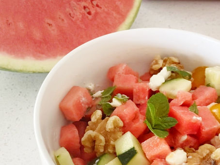 Refreshing Watermelon Mint Salad Recipe