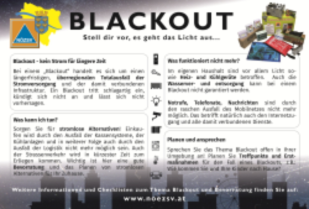 Vorschau: Blackout - Inserat - Querformat 200x135
