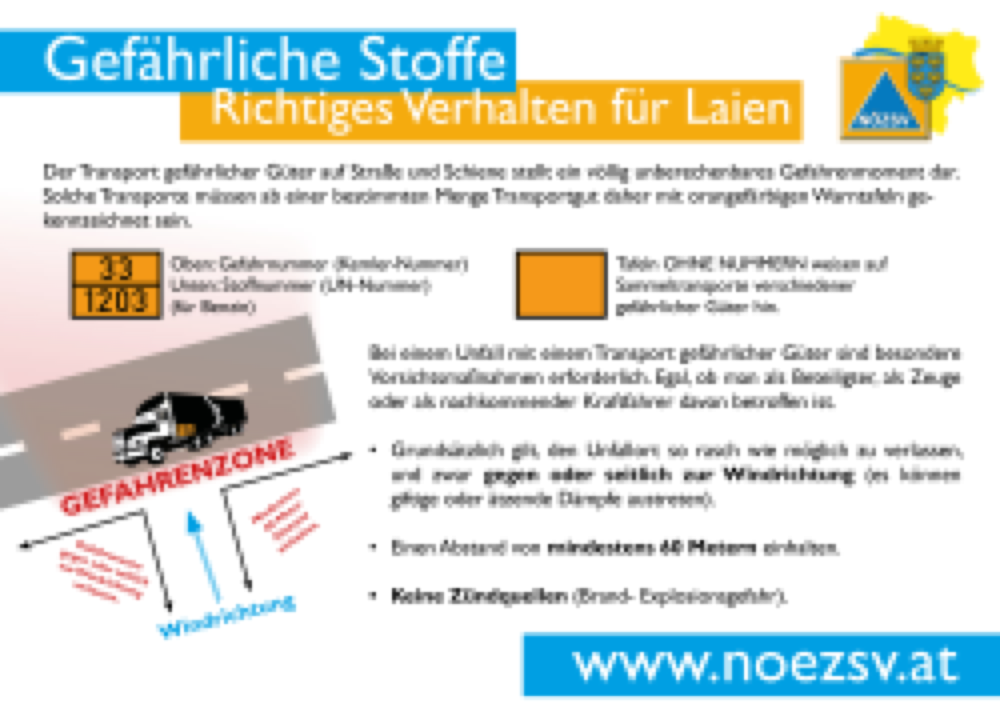 Vorschau: Infoblatt - Gefährliche Stoffe