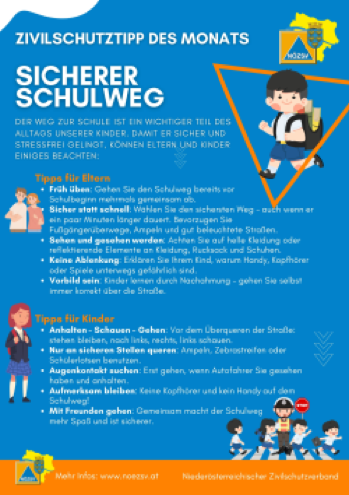 Vorschau: Pressekit - Sicherer Schulweg