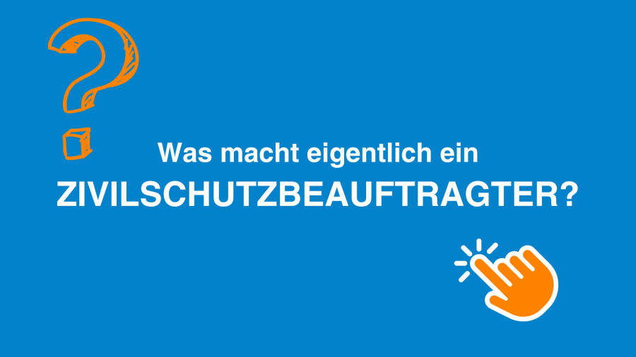 Was macht ein Zivilschutzbeauftragter?. Kurzvideo über die Aufgaben in der Gemeinde.