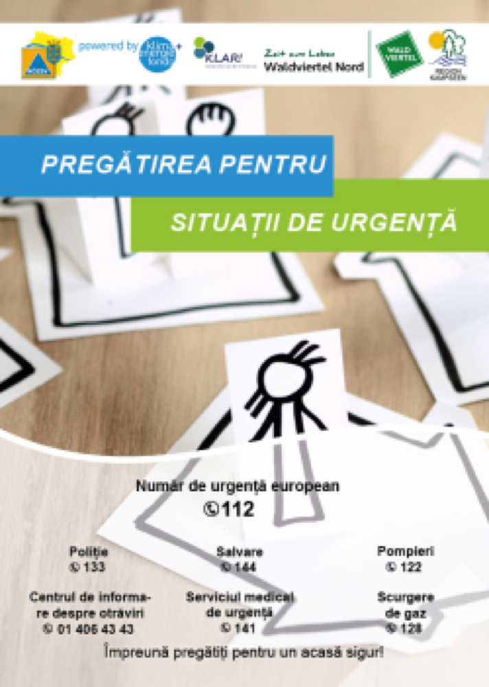 Vorschau: Notfallvorsorge Rumänisch - PREGATIREA PENTRU SITUA?II DE URGEN?A