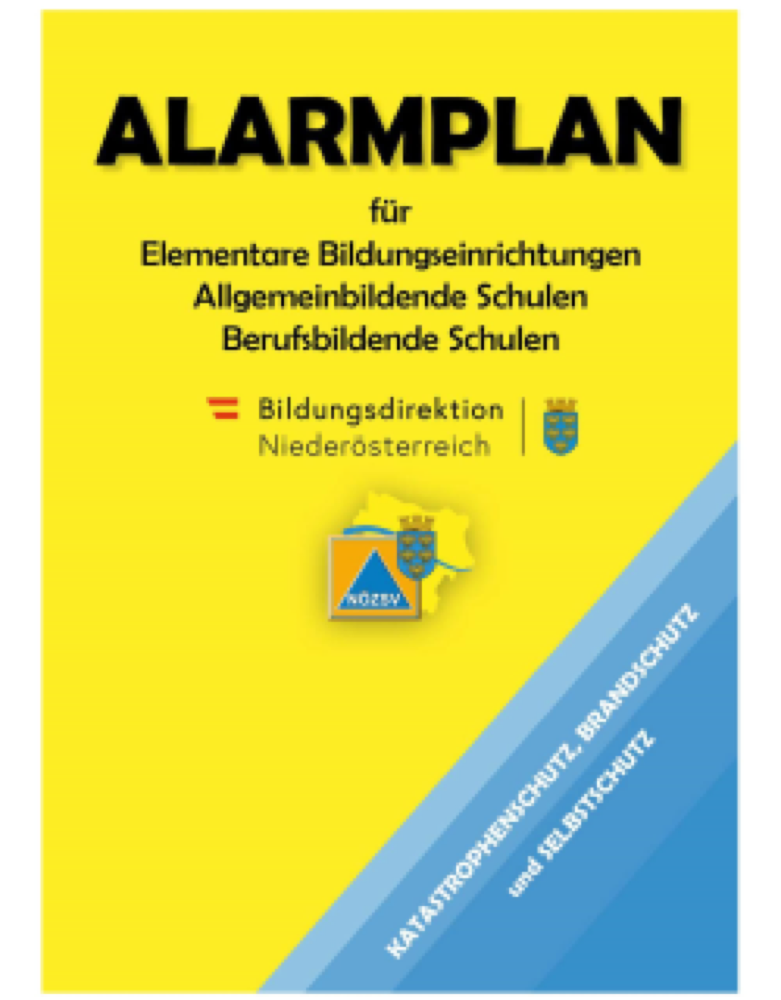 Vorschau: Alarmplanordner für elementare Bildungseinrichtungen, allgemeinbildende Schulen und berufsbildende Schulen