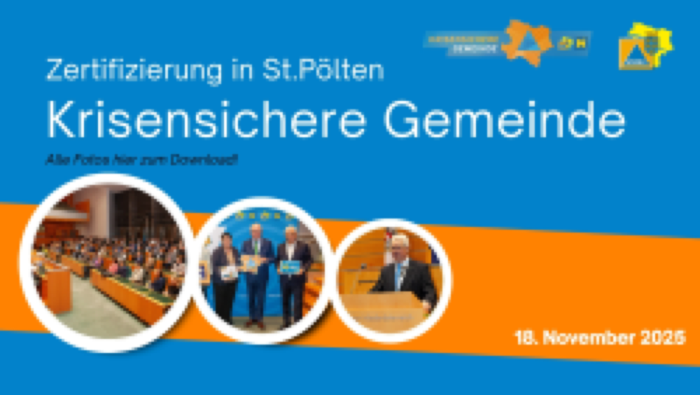 Vorschau: Fotos Zertifizierung Krisensichere Gemeinden 18.Nov.2025