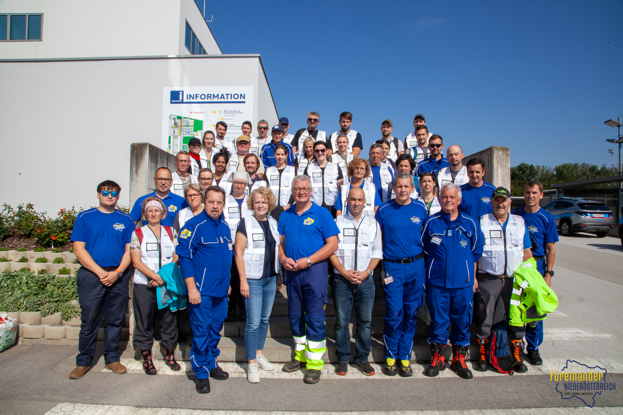 Gruppenfoto von Füreinander Niederösterreich
