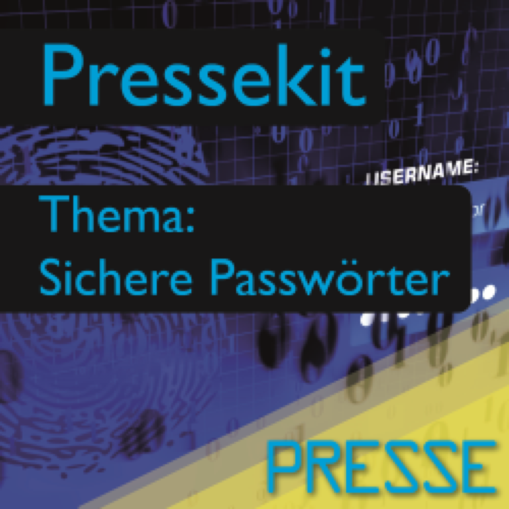 Vorschau: Pressekit - Sichere Passwörter (Text, Foto, Inserat)