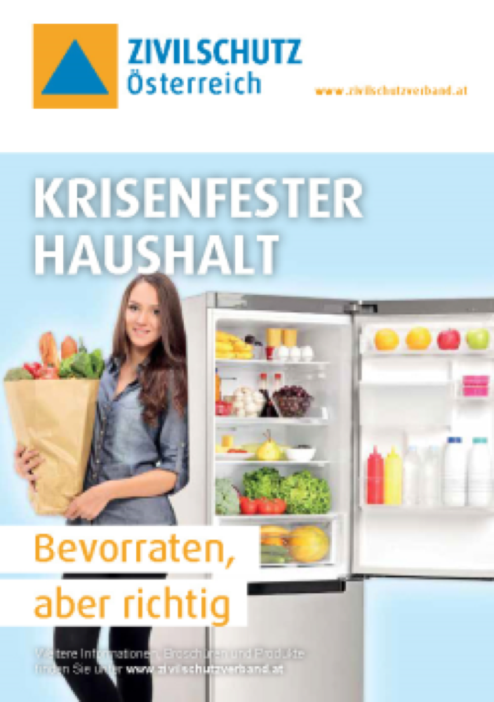 Vorschau: Folder - Krisenfester Haushalt
