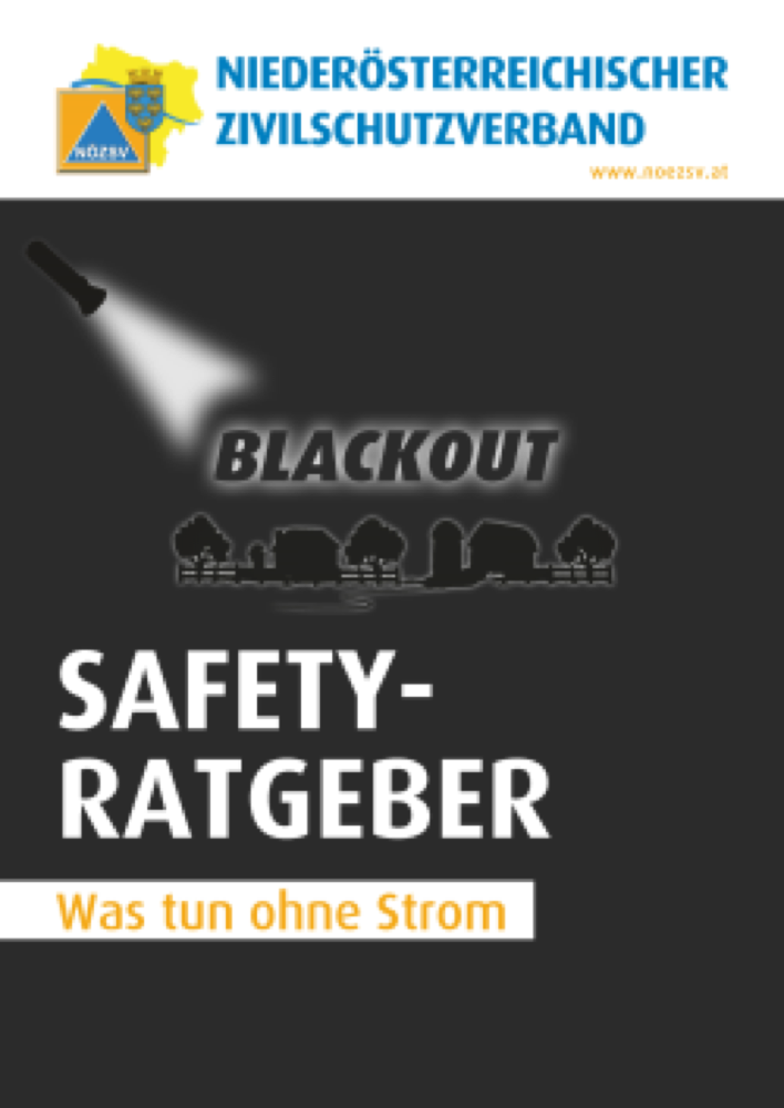 Vorschau: Blackout Ratgeber NÖZSV