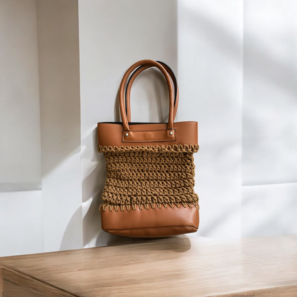 Brown handbag