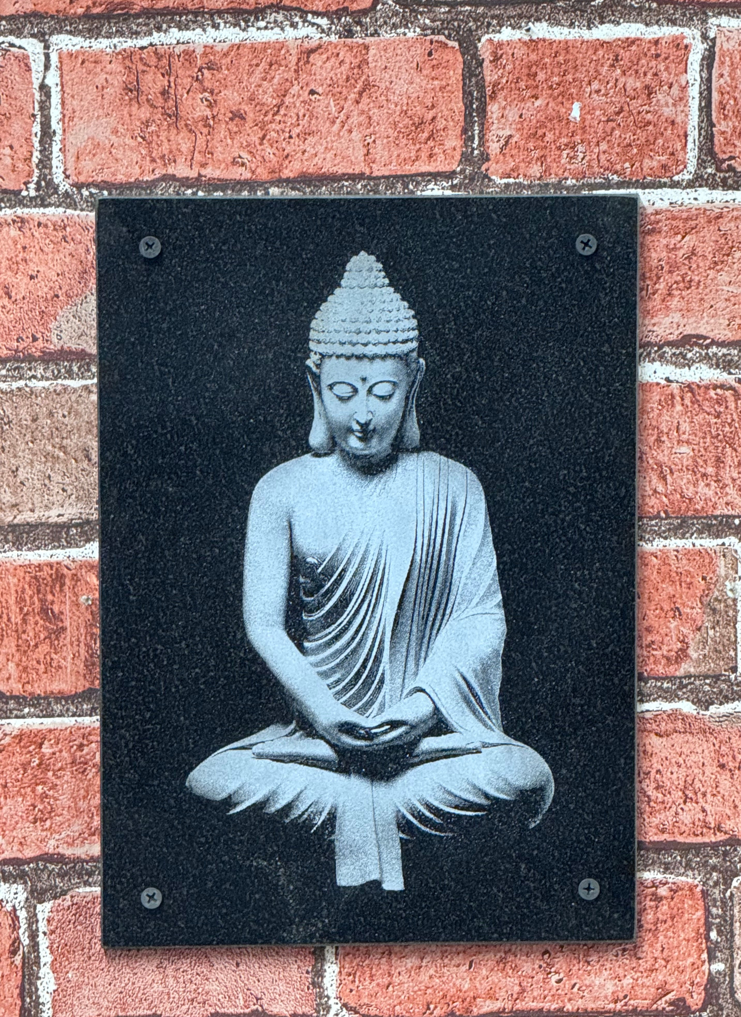 8"x11" Photo Style Buddha