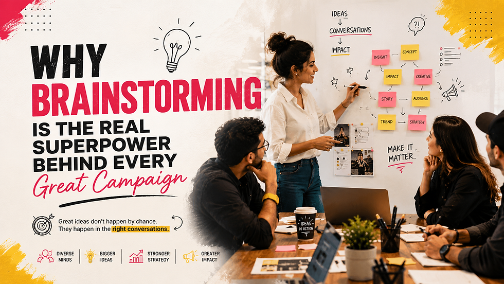 Why Brainstorming Is the Real Superpower Behind Every Great Campaign