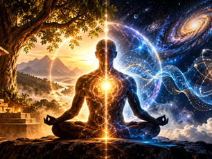 Ātman and energy representing consciousness beyond the physical body