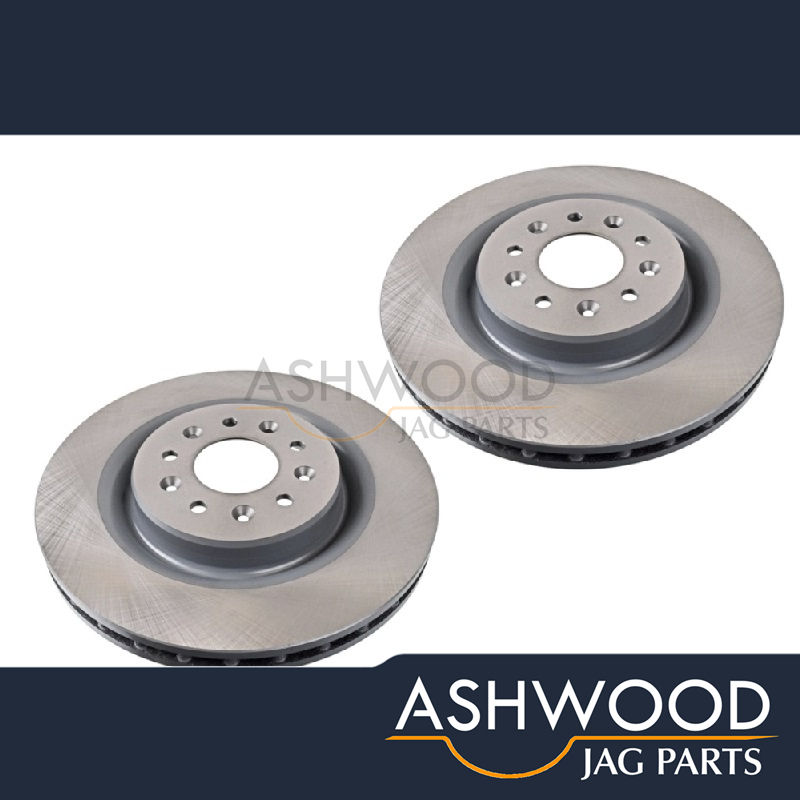Front Brake Discs x2 (355mm) Jaguar XKR 4.2 [Brembo] (2003-06) - C2N3428