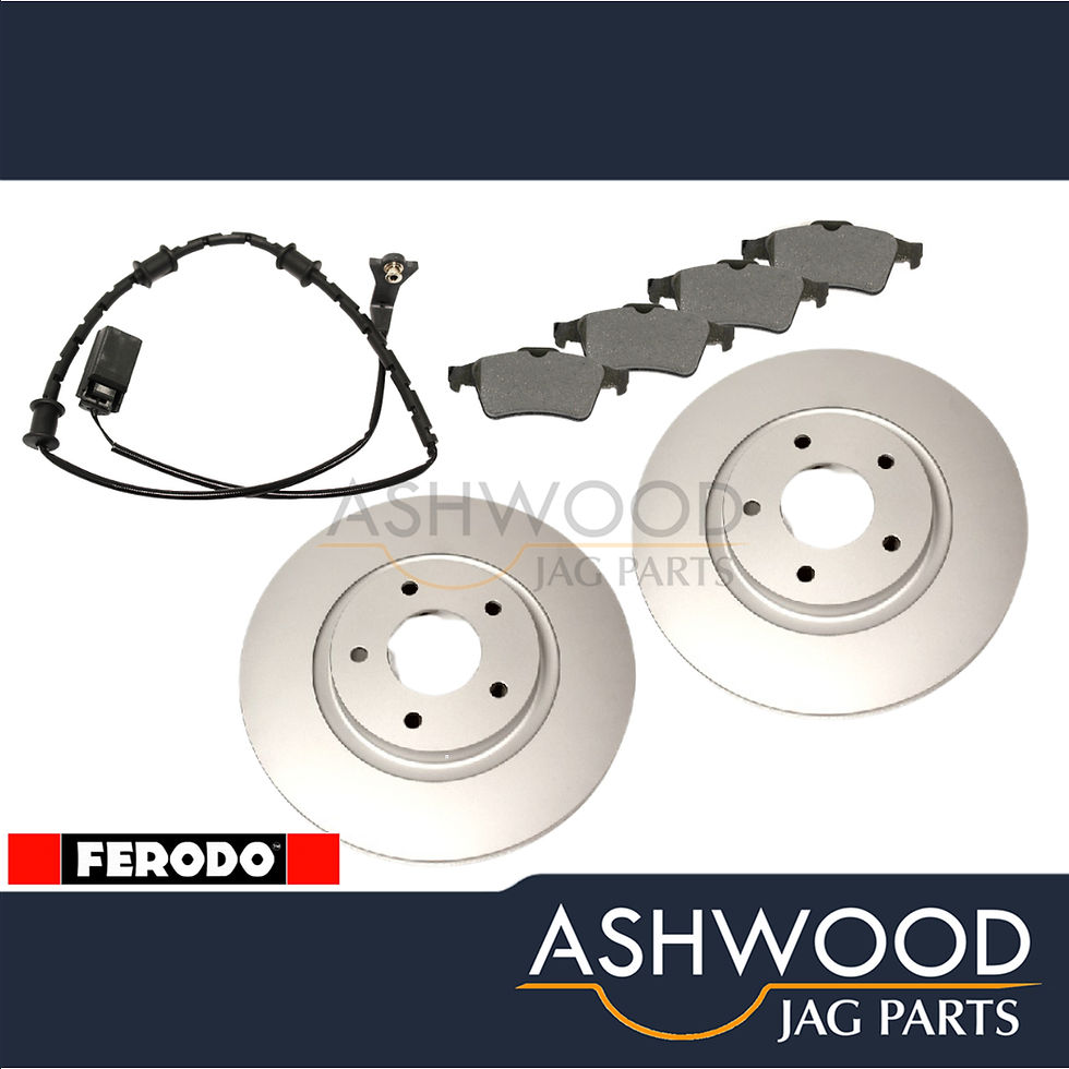 Jaguar XJ X351 Rear Brake Kit (326mm) FERODO Pads (to 2015 - to VIN V90865)