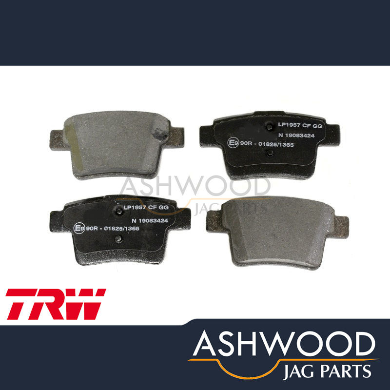 Rear Brake Pad Set Jaguar X-Type (2005-10) TRW - C2S52081