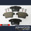 Thumbnail: Rear Brake Pad Set Jaguar X-Type (2005-10) FERODO - C2S52081