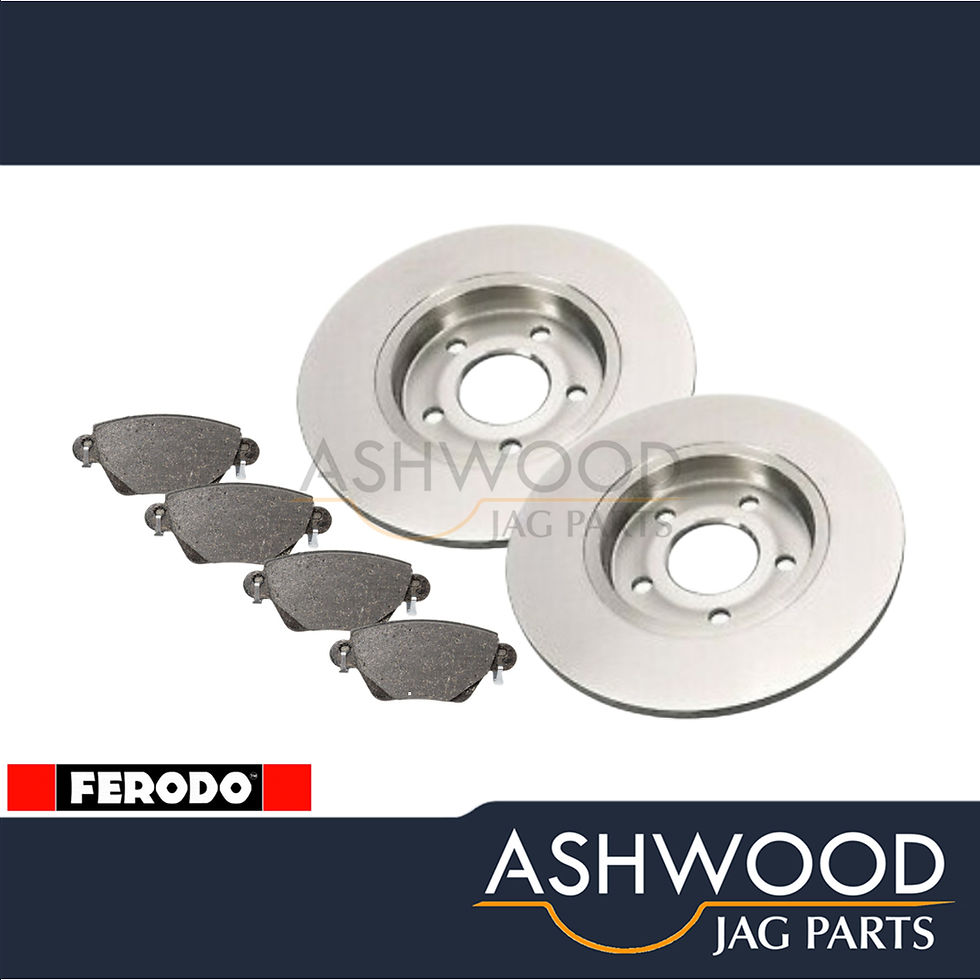 Jaguar X-Type (2001-05) Rear Brake Kit FERODO Pads (to 2005)
