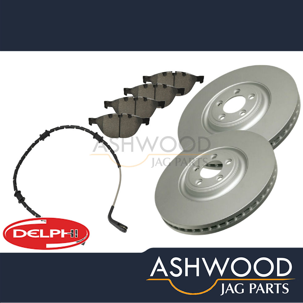 Jaguar X150 XKR 5.0 V8 (2010-14) Front Brake Kit (380mm) DELPHI Pads