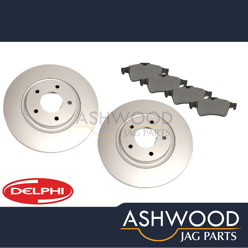 Jaguar S-Type X200 (2005-08) Rear Brake Kit (326mm) DELPHI Pads