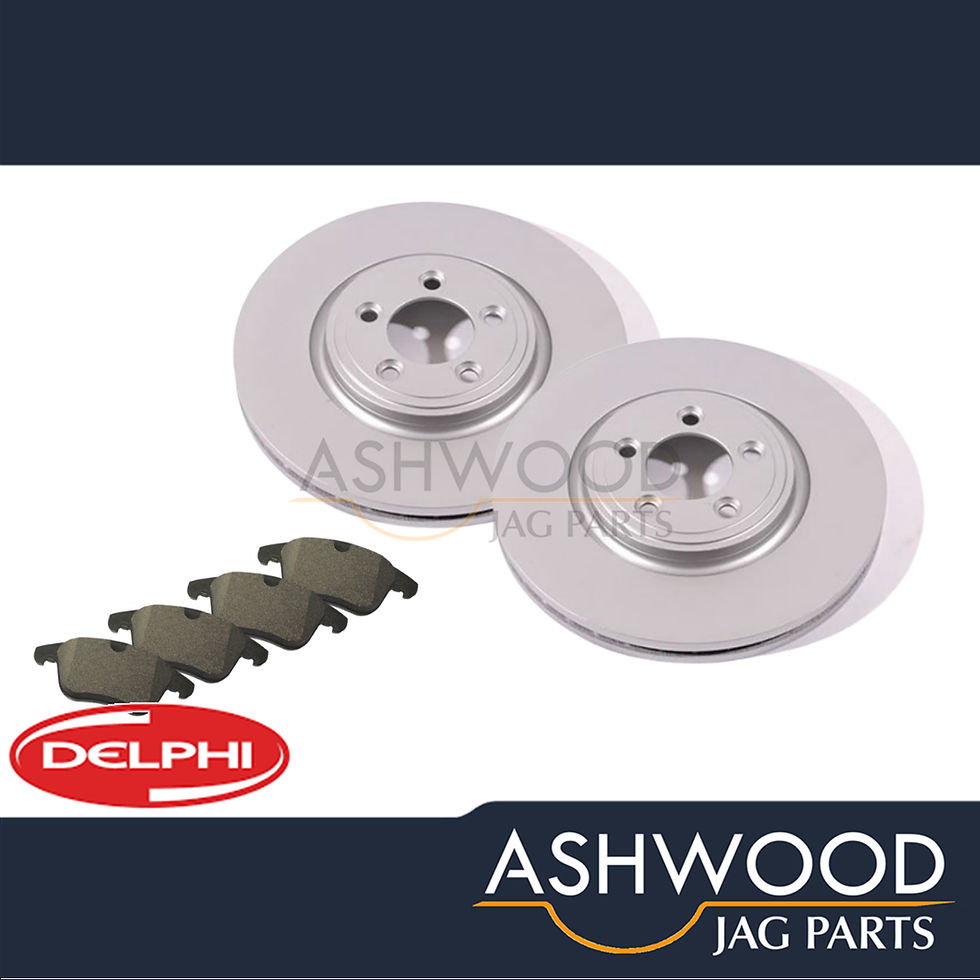 Jaguar XF X250 (2008-15) Front Brake Kit (326mm) DELPHI Pads