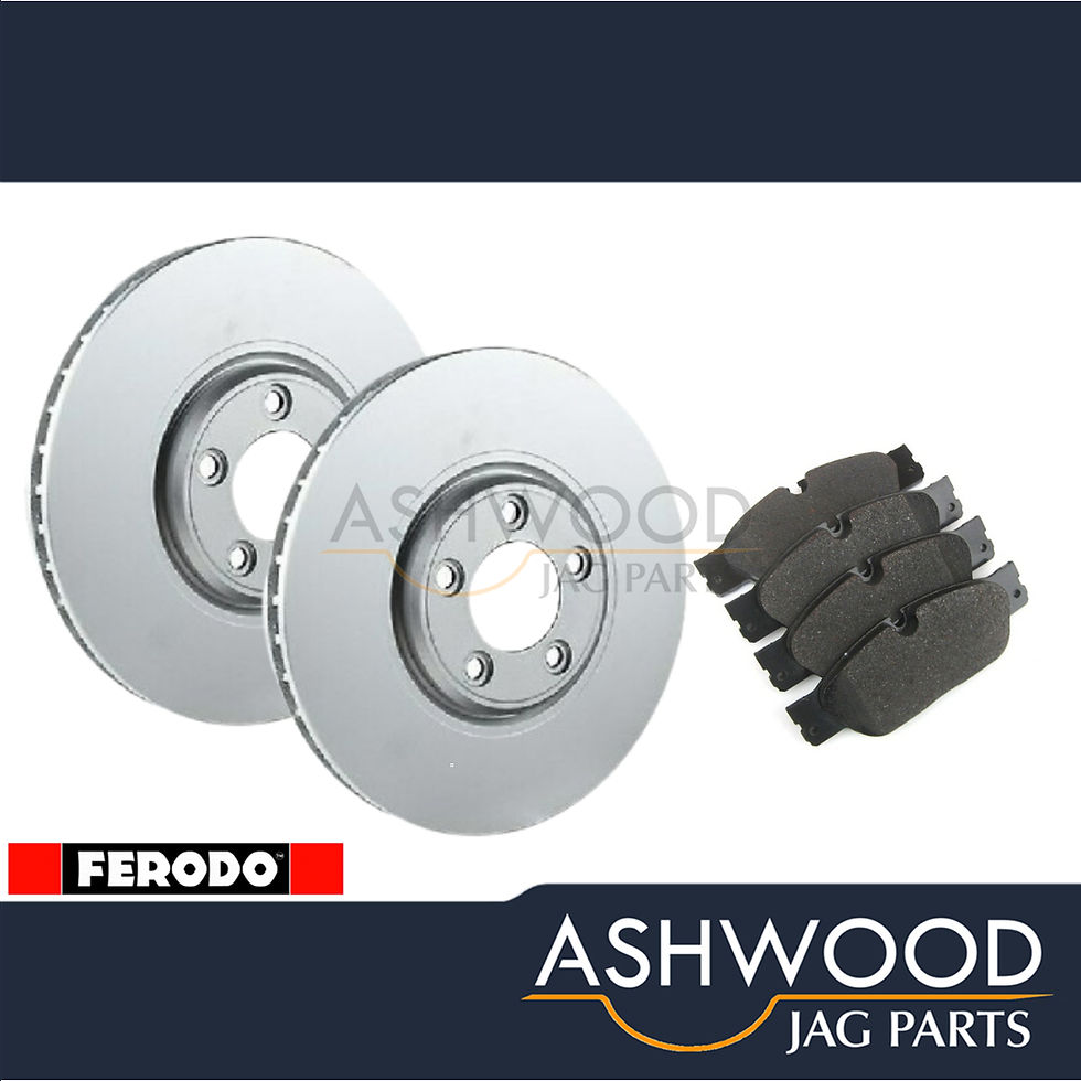 Jaguar S-Type X200 4.2 V8 S/C (2002-05) Front Brake Kit (355mm) FERODO Pads