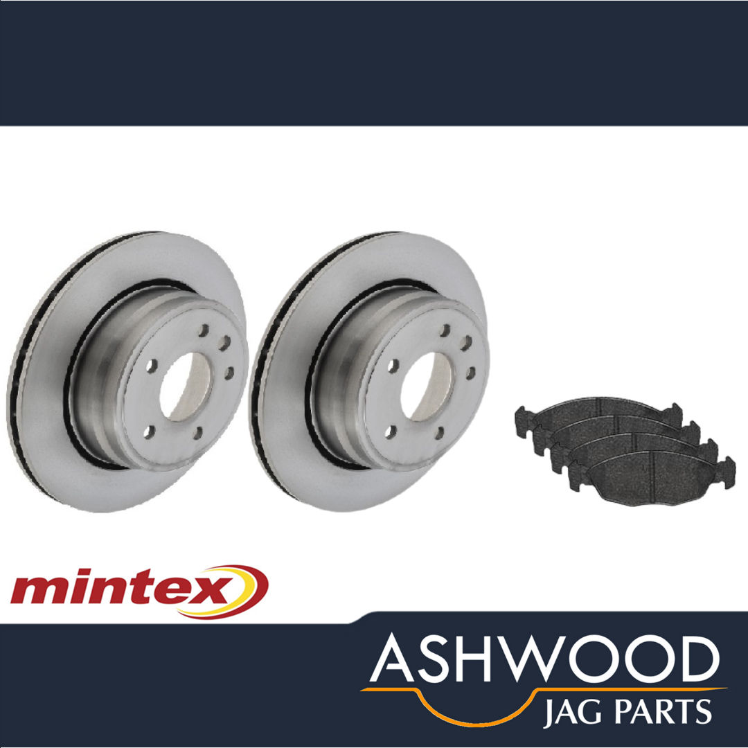 Jaguar X100 XK8 XKR 4.0 4.2 V8 ('96-'06) Rear Brake Kit (305mm) MINTEX Pads