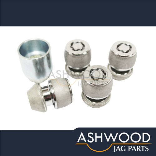 Locking Wheel Nut Kit Jaguar IPace (2018) T2R36335 Ashwood Jag Parts