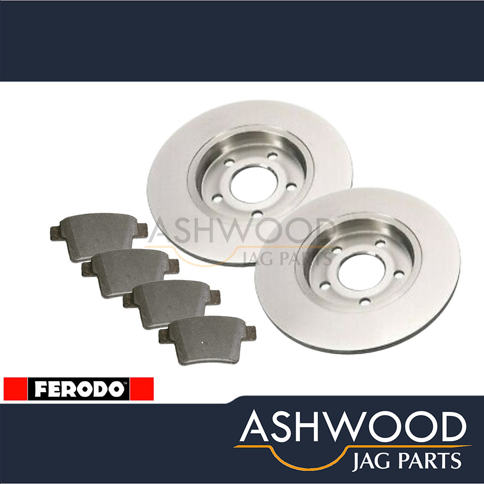 Jaguar X-Type (2005-10) Rear Brake Kit FERODO Pads (2005 on)