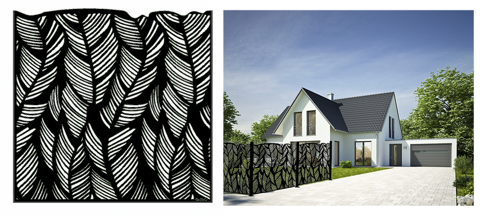 Miniature : Design PALME 1750 x 1800 mm