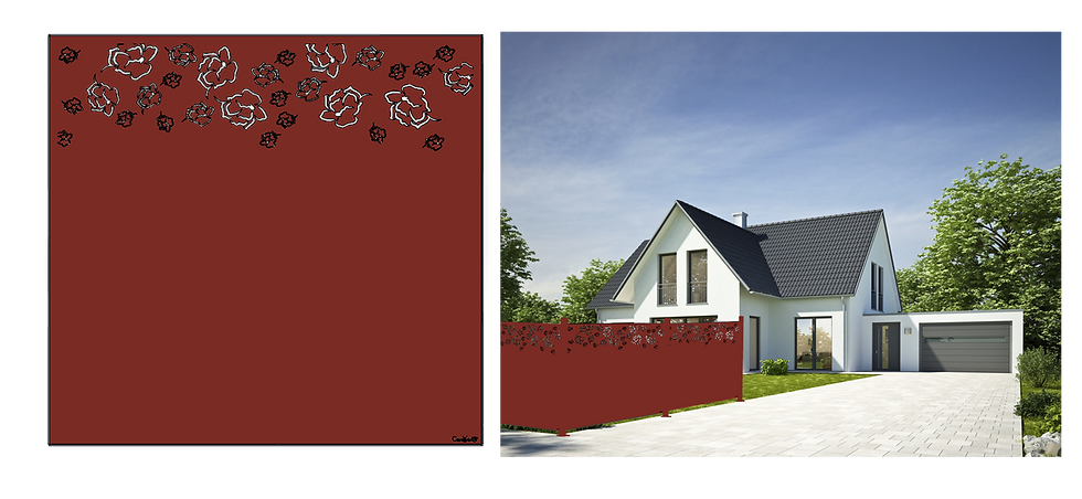 Miniature : Design CAMELLYA semi-ajouré  1750 x 1800 mm