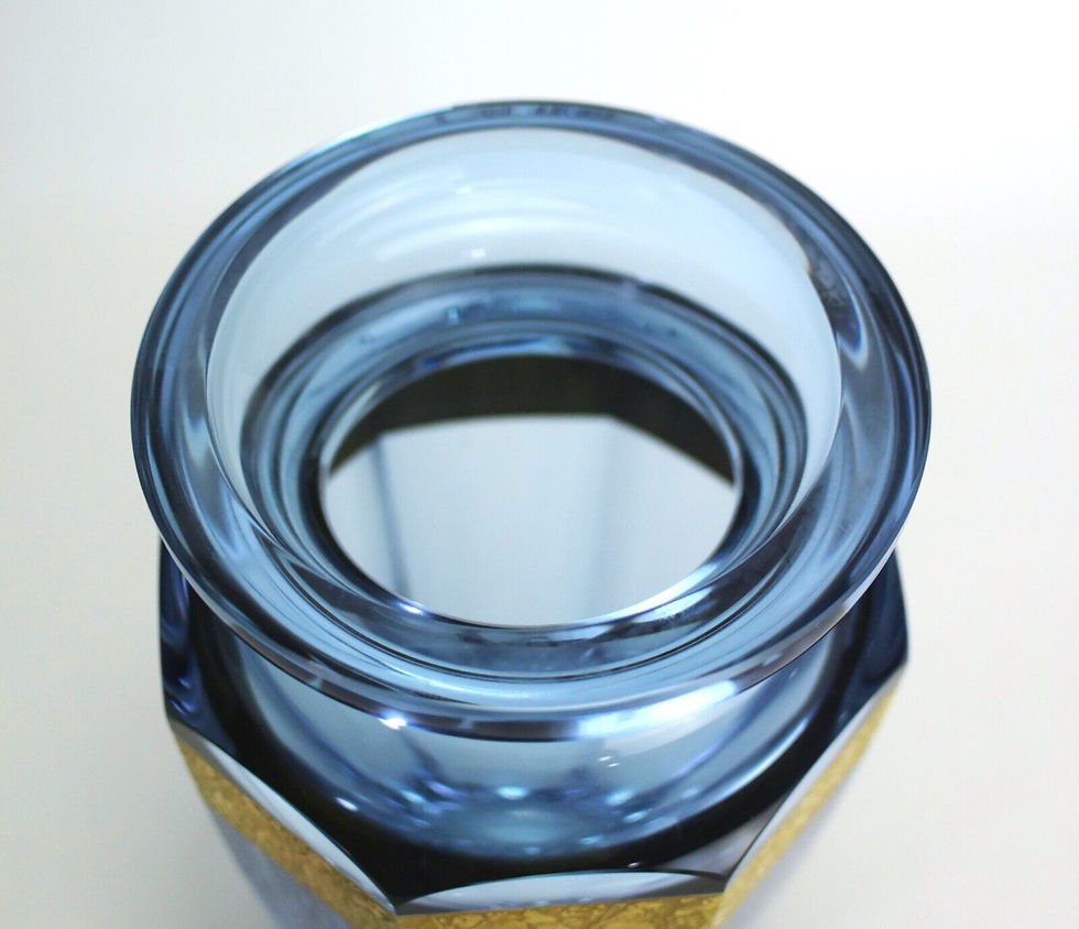 Thumbnail: Moser Crystal Eternity Vase Amazon Warriors