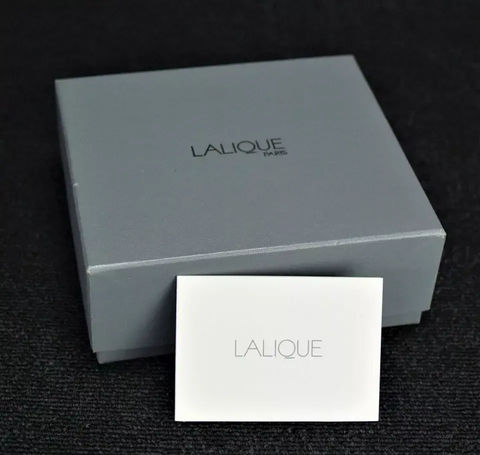 Thumbnail: Lalique Crystal Clock Hulotte