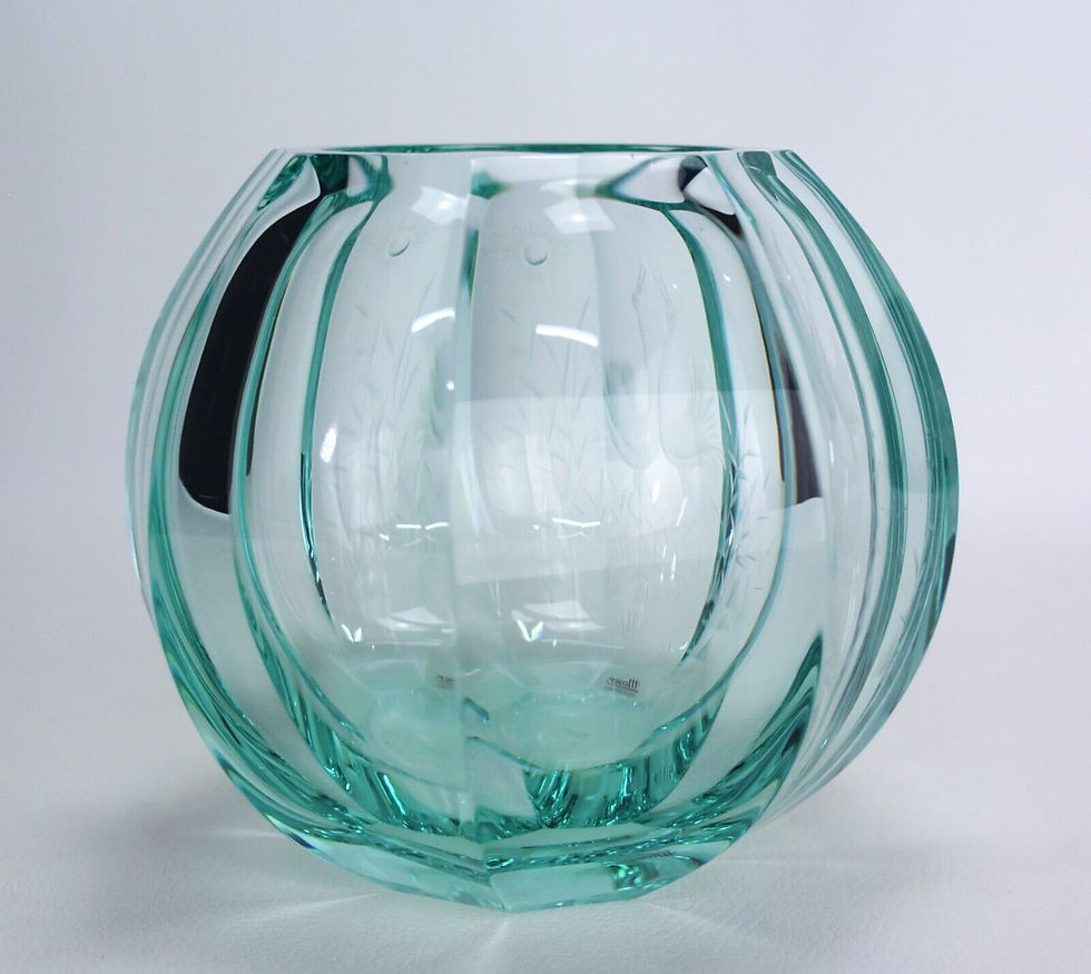 Thumbnail: Moser Crystal Glass Vase
