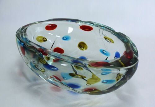 Thumbnail: Murano Centerpiece Bowl  Barbini Cenedese