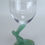 Thumbnail: Daum Crystal Wine Glass  Cactus