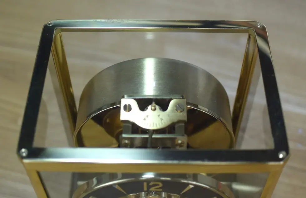 Thumbnail: Jaeger LeCoultre Atmos Clock Black Dial and Box