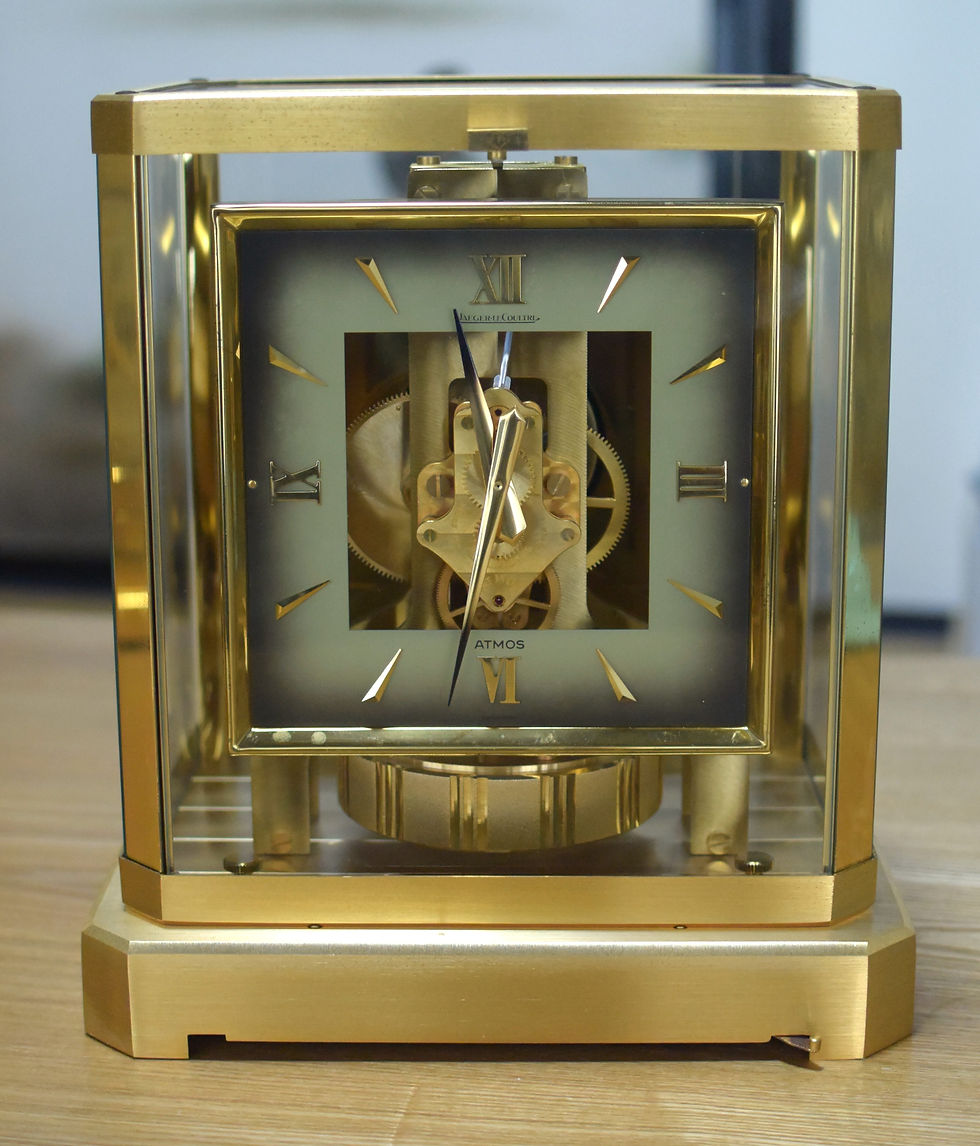 Jaeger LeCoultre Atmos Clock Green Dial