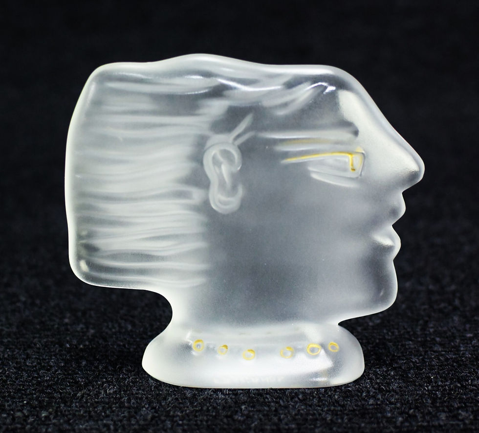 Thumbnail: Daum Glass  Sculpture Signed by Alekos Fassianos
