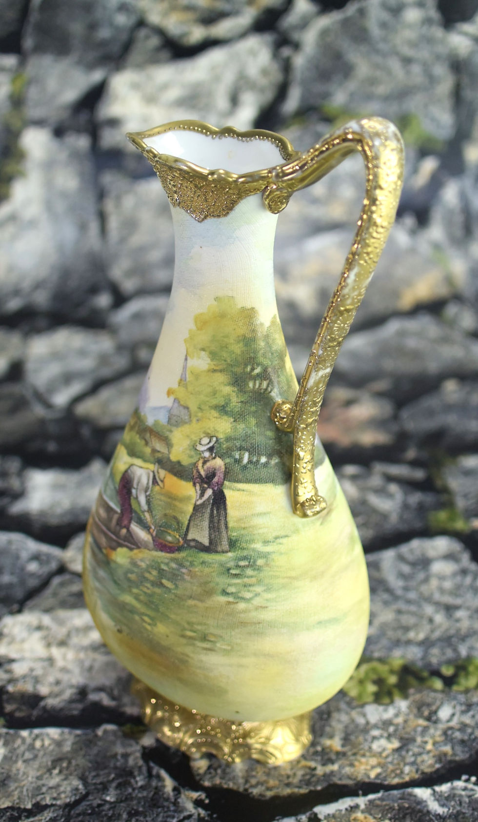 Thumbnail: Nippon Morimura Bros Tapestry Vase