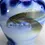 Thumbnail: Fukagawa Vase Koi Motif Arita Porcelain