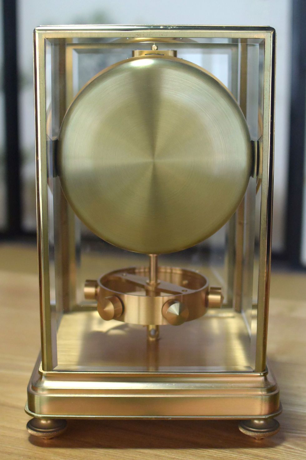 Thumbnail: Jaeger LeCoultre Atmos Clock Prestige back