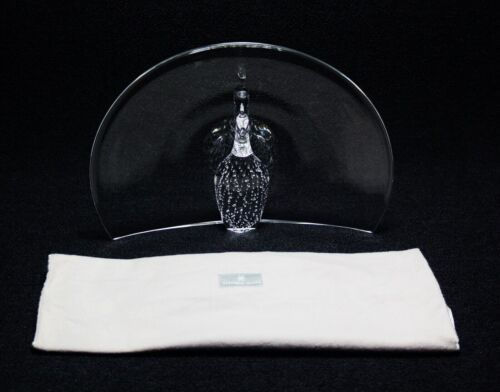 Thumbnail: Steuben Peacock Sculpture
