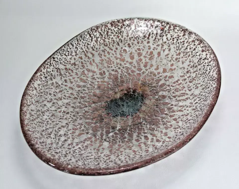 Thumbnail: Vintage Barovier & Toso Murano Glass Bowl Ercole Barovier Centerpiece