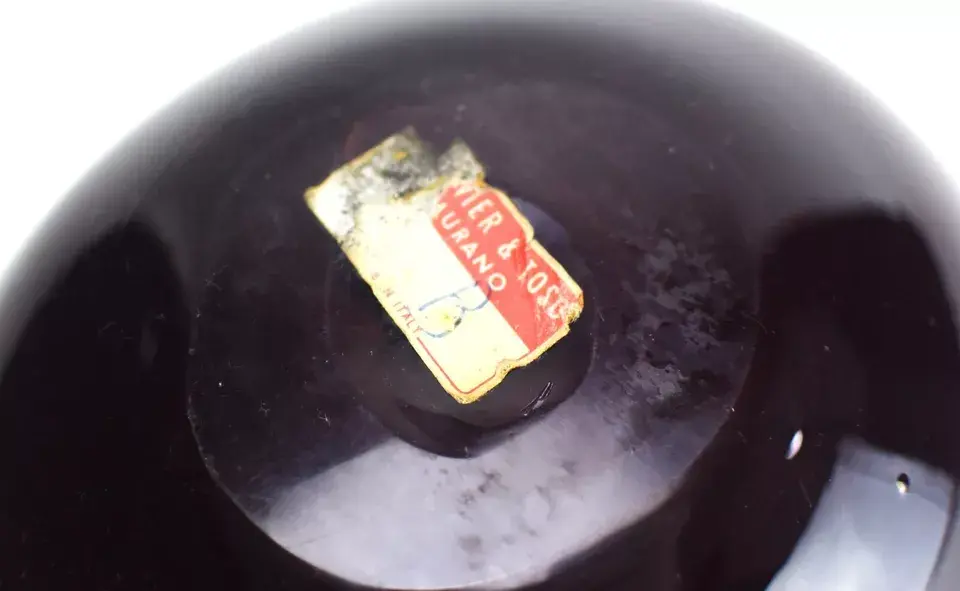 Thumbnail: Barovier Toso Murano Bowl Vintage Art Glass