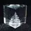 Thumbnail: Steuben Glass Christmas Tree Paperweight