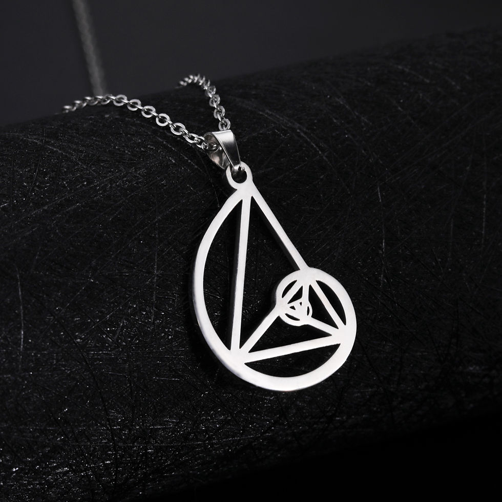 Thumbnail: Fibonacci Gold Pendant