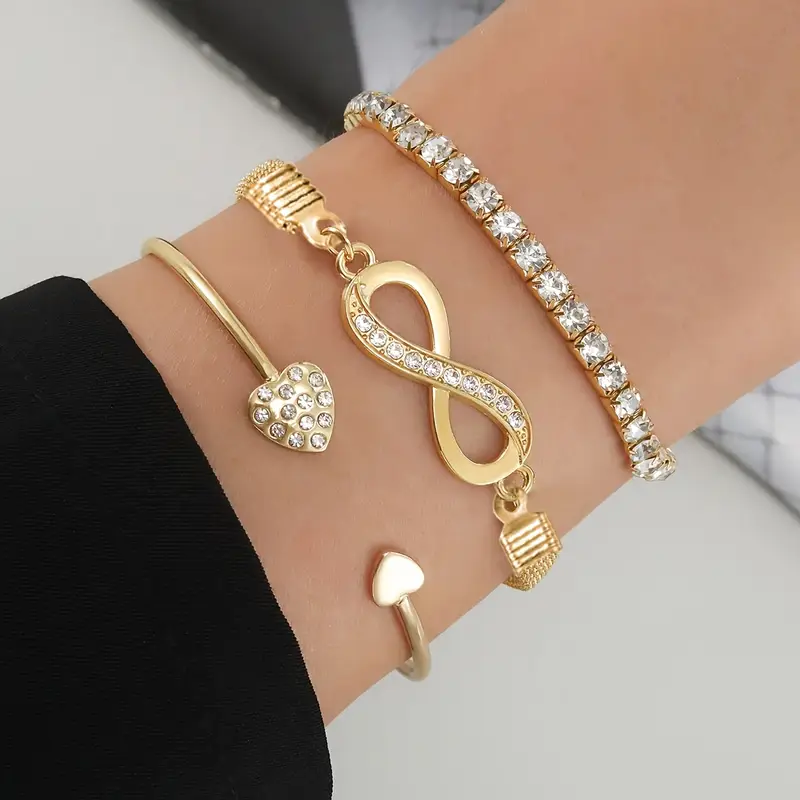 Infinity Stack Bracelet Set