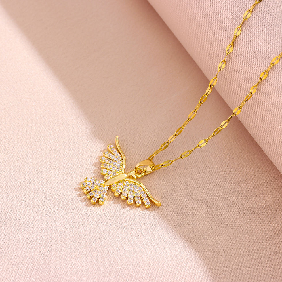 Thumbnail: Golden Wing Pendant