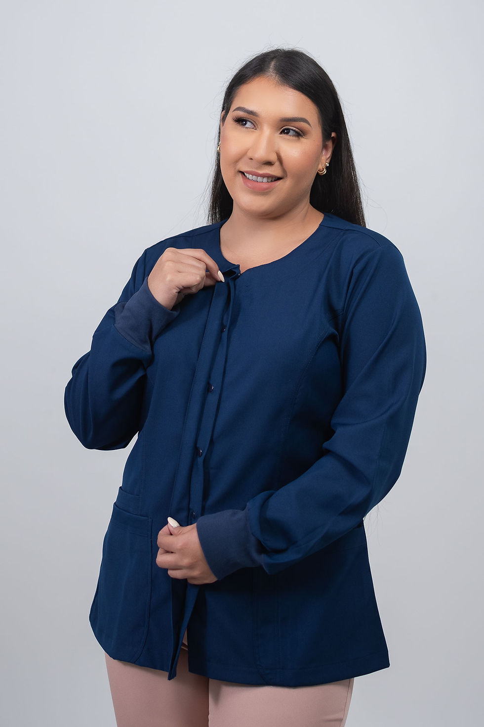 Miniatura: Chaqueta Clínica Antifluido ELIANA